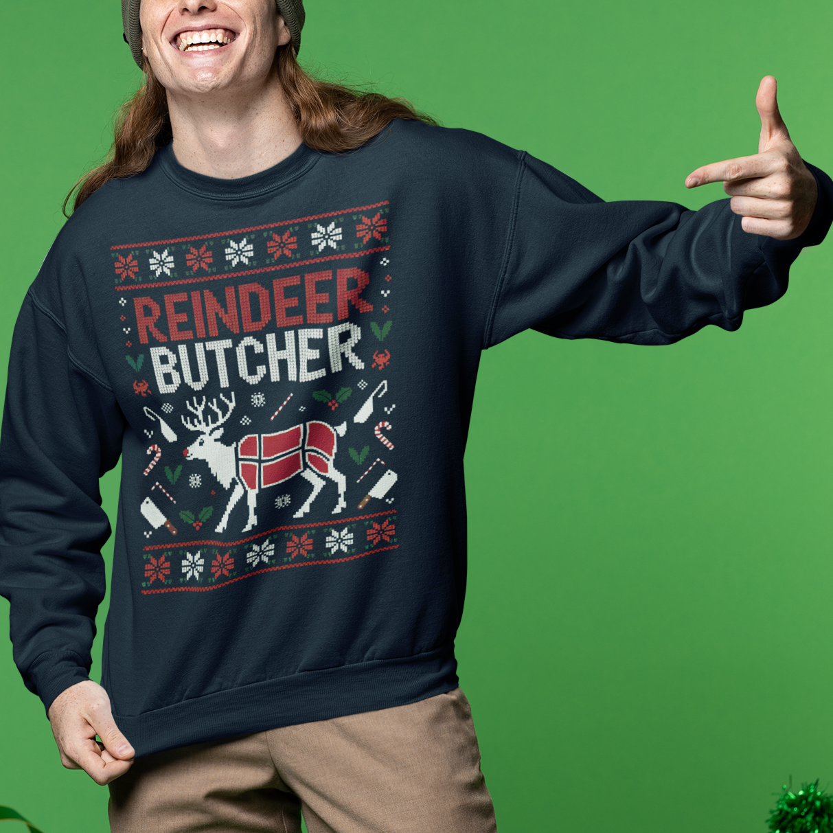 Chef Ugly Christmas Sweater