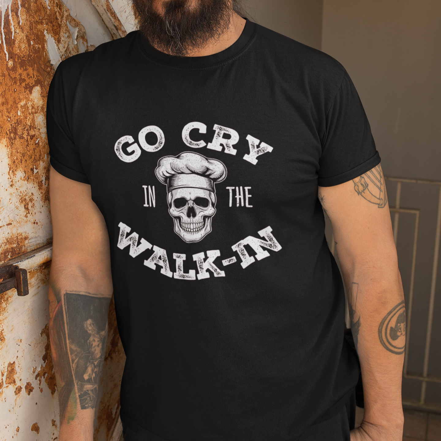 Go Cry in the Walk In Unisex t-shirt