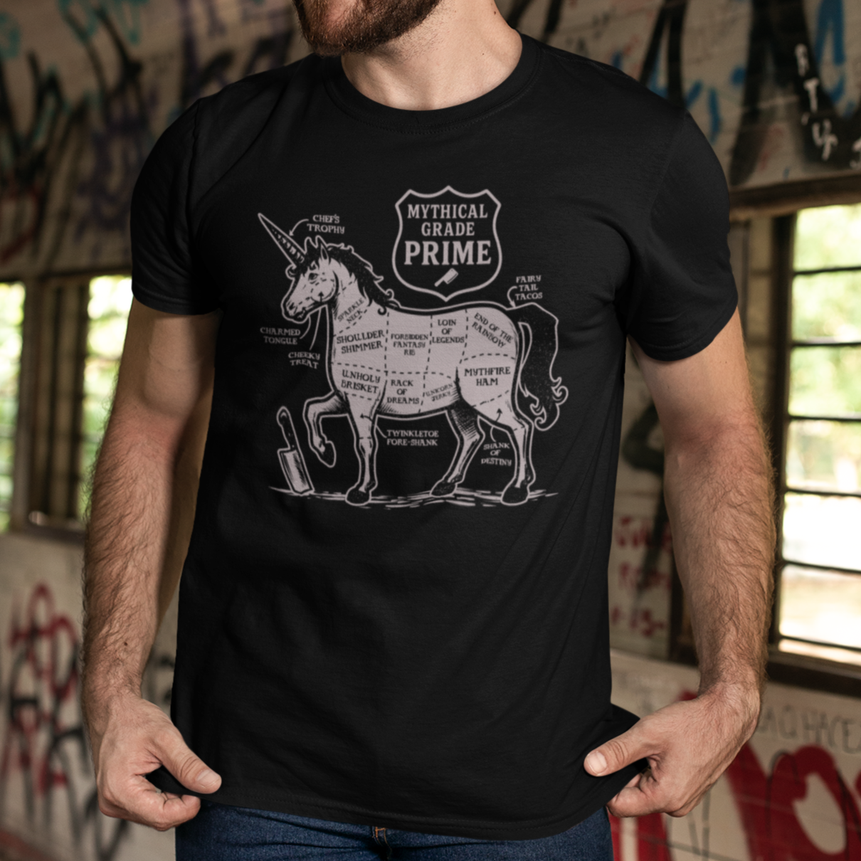 Unicorn Cuts Unisex Tee