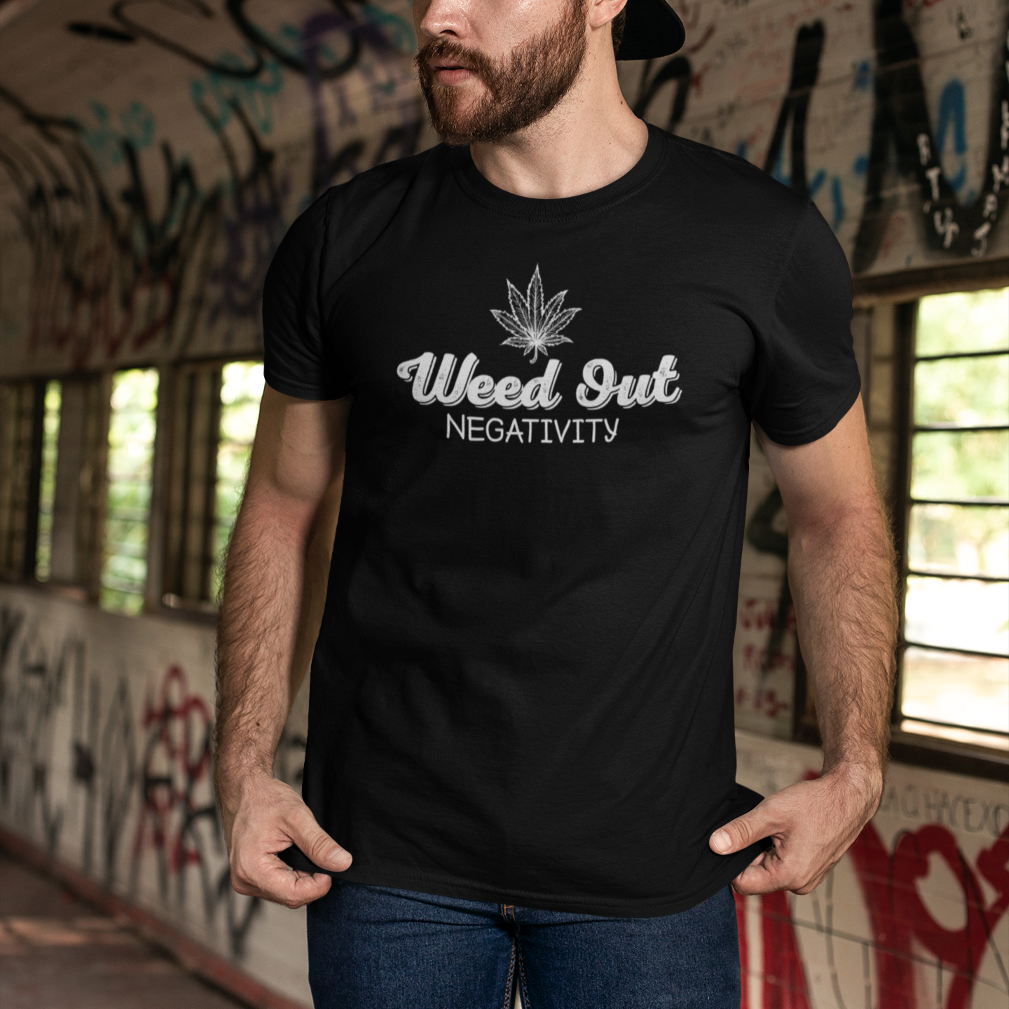 Weed Out Negativity 420 Tee