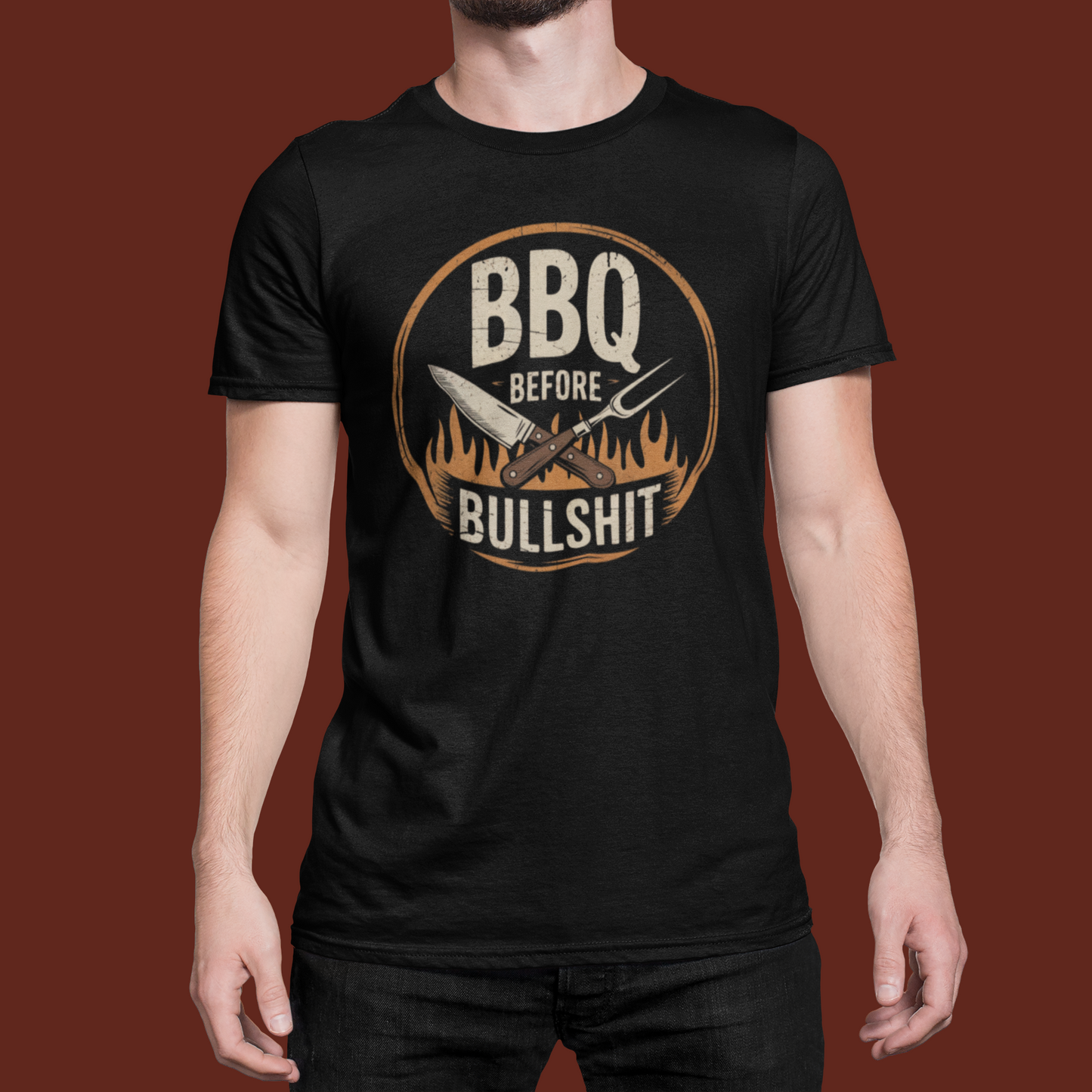 BBQ Before Bullshit Tee