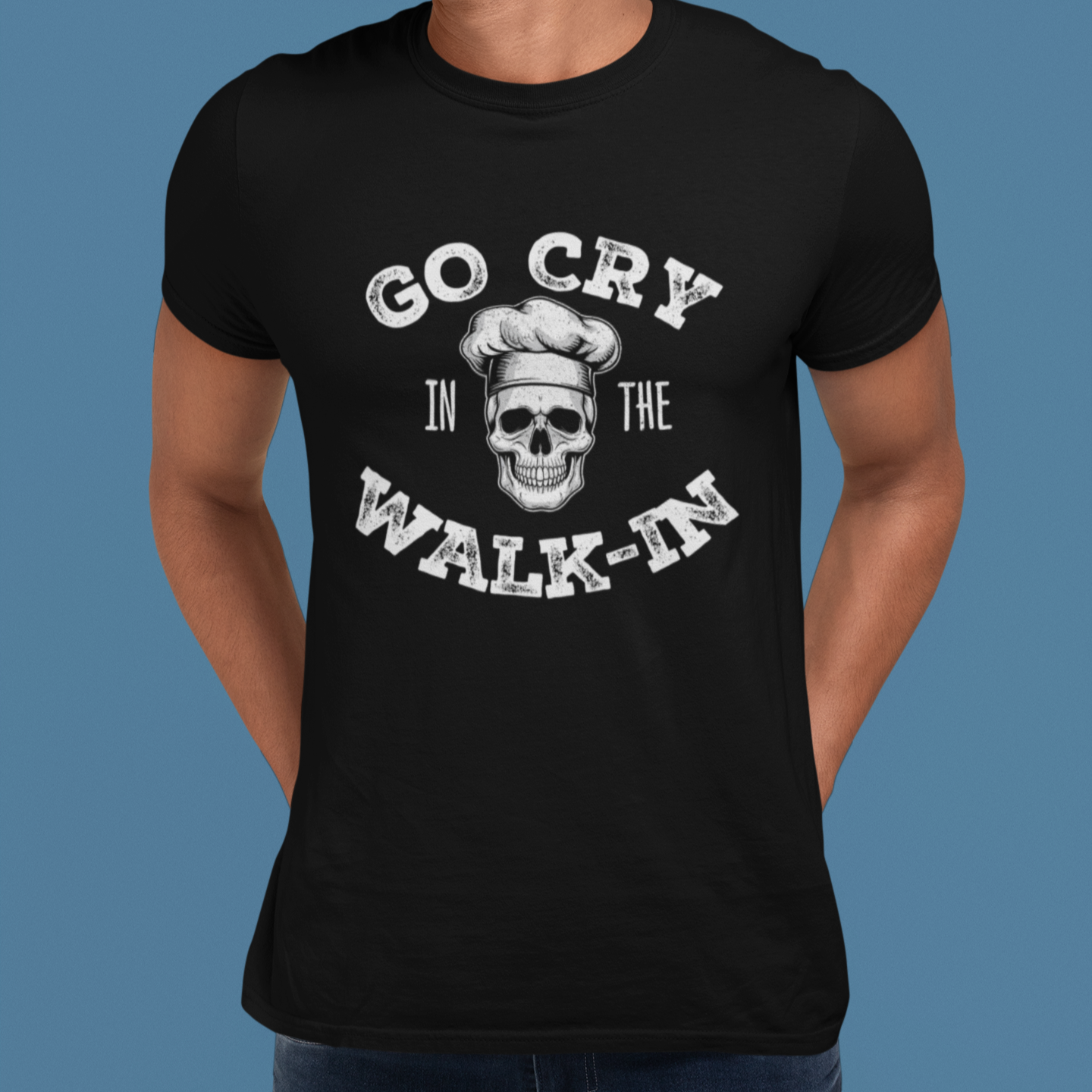 Go Cry in the Walk In Unisex t-shirt