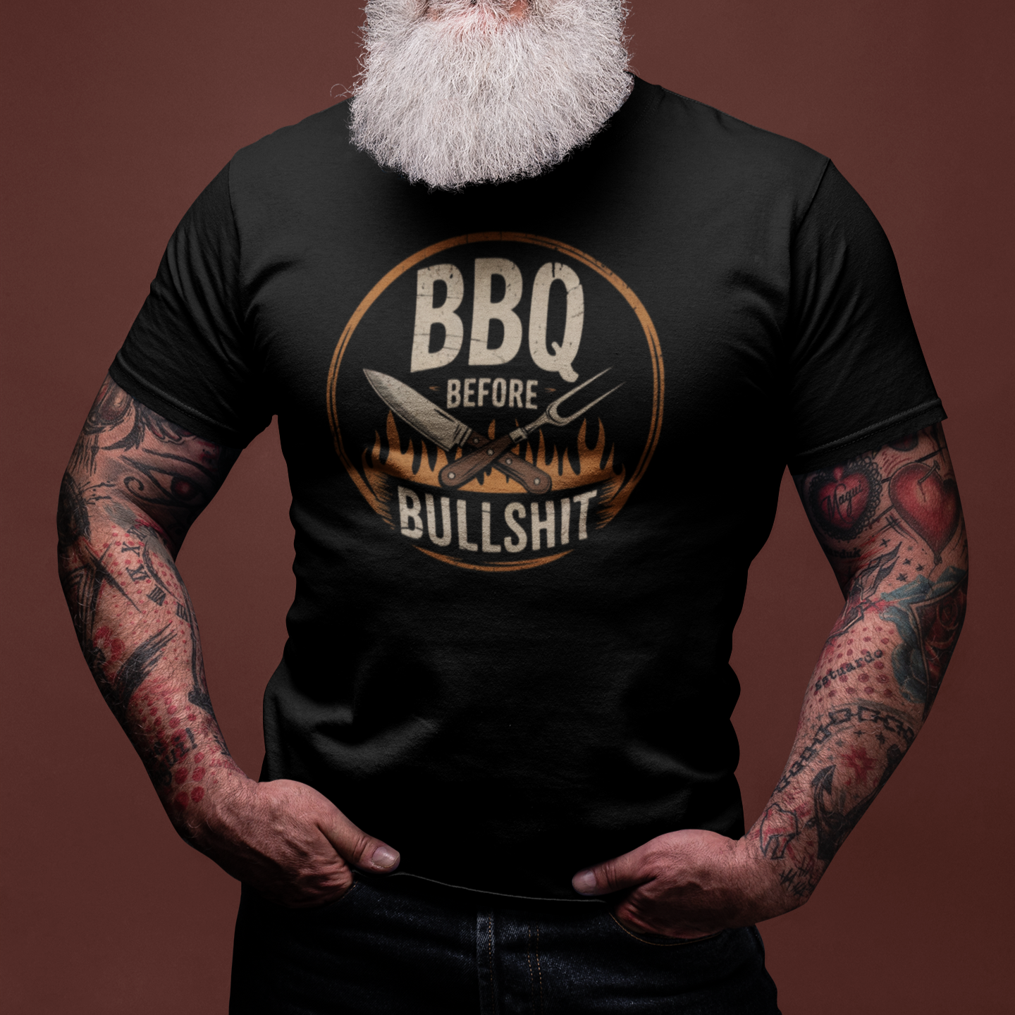 BBQ Before Bullshit Tee