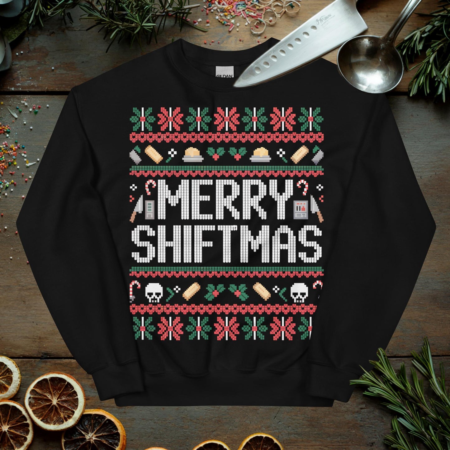 Chef Ugly Christmas Sweater