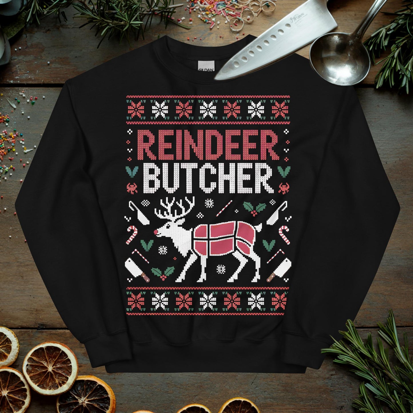 Chef Ugly Christmas Sweater
