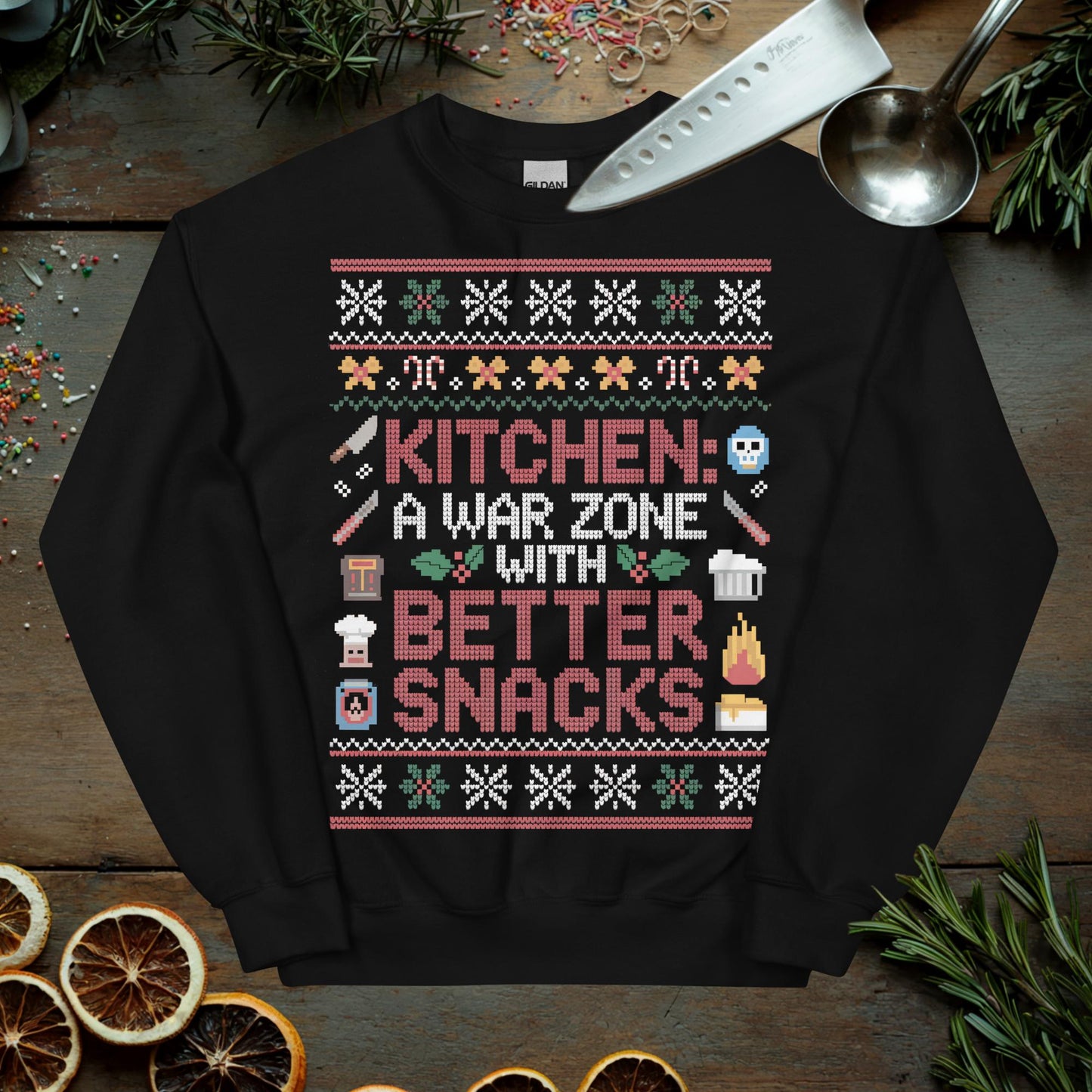 Chef Ugly Christmas Sweater
