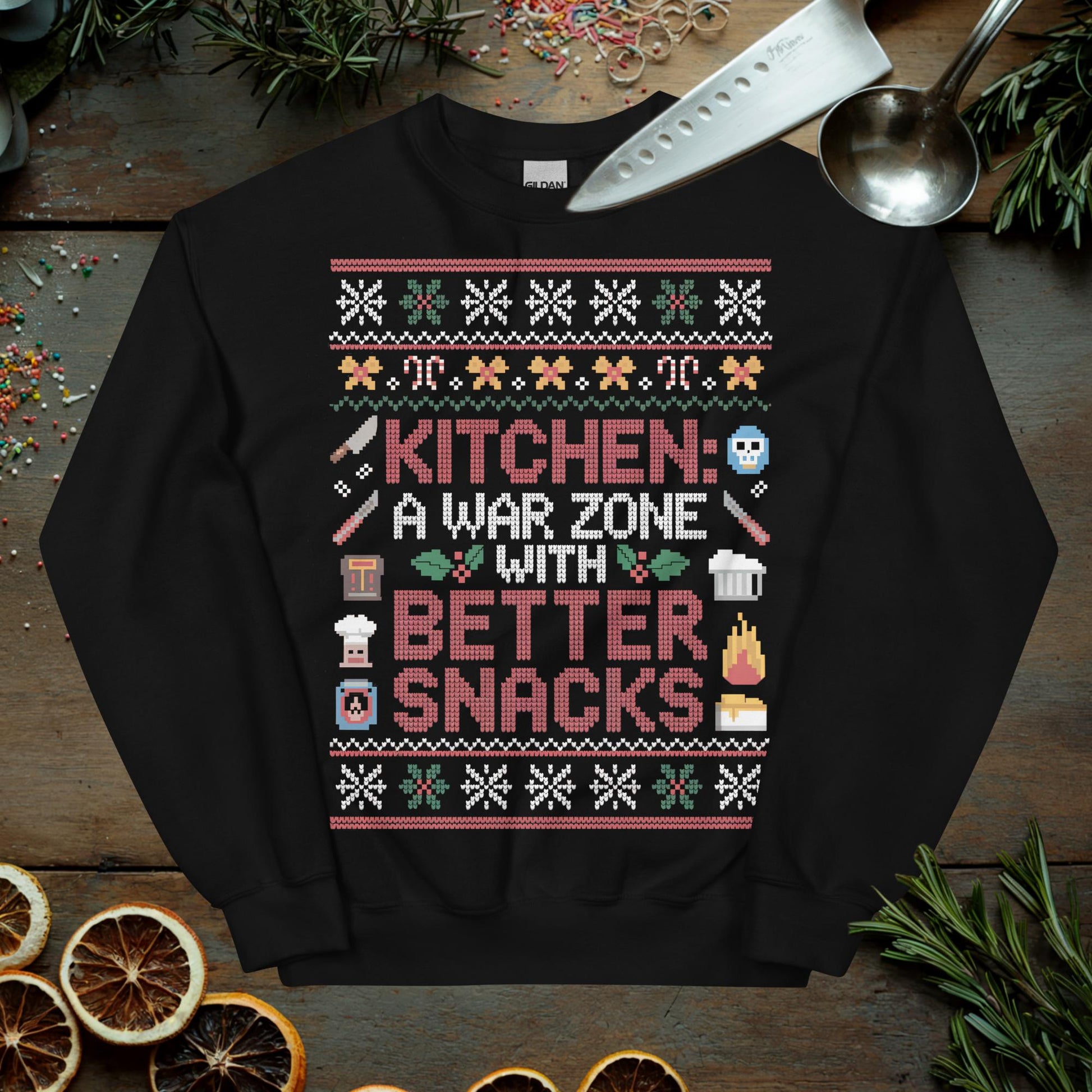 Chef Ugly Christmas Sweater