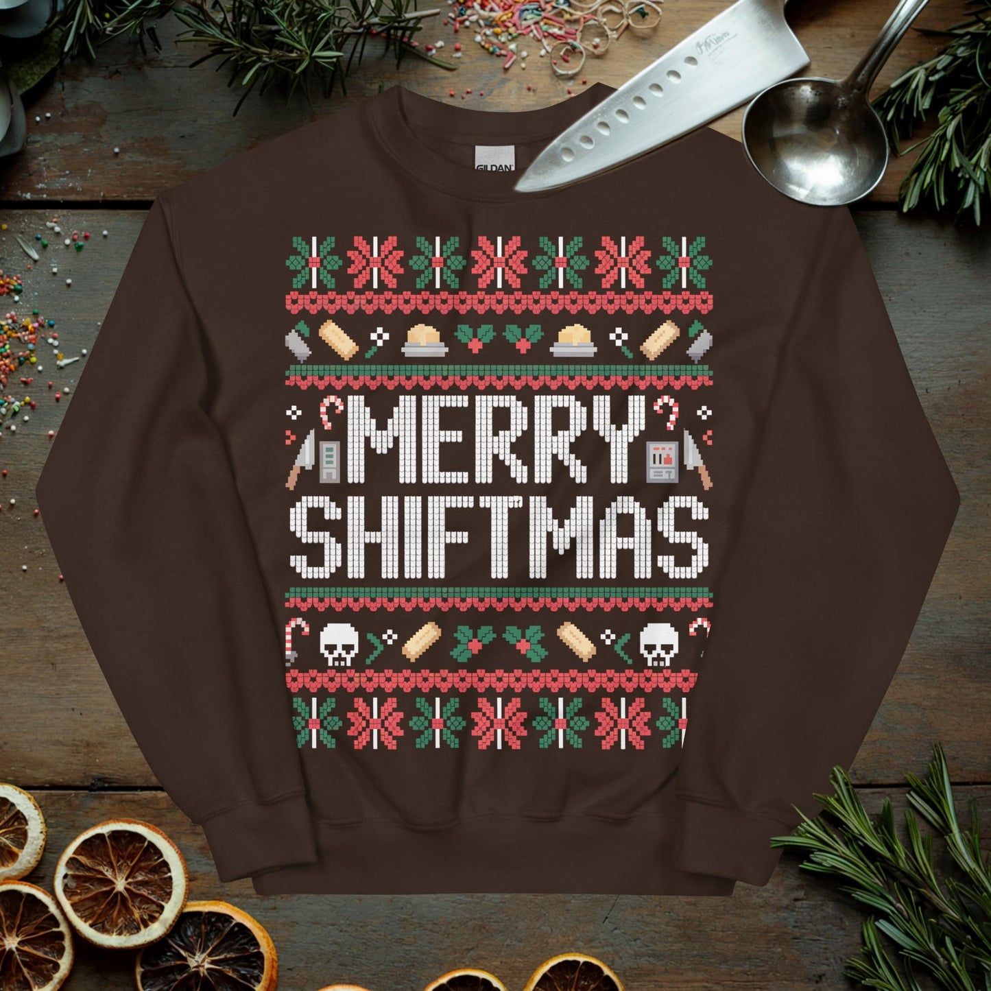 Chef Ugly Christmas Sweater