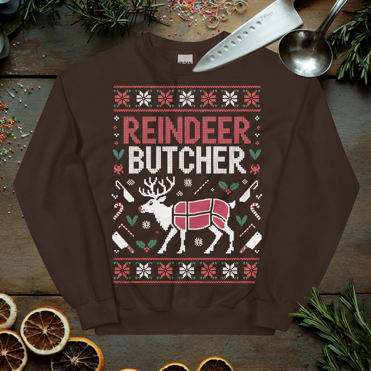 Chef Ugly Christmas Sweater