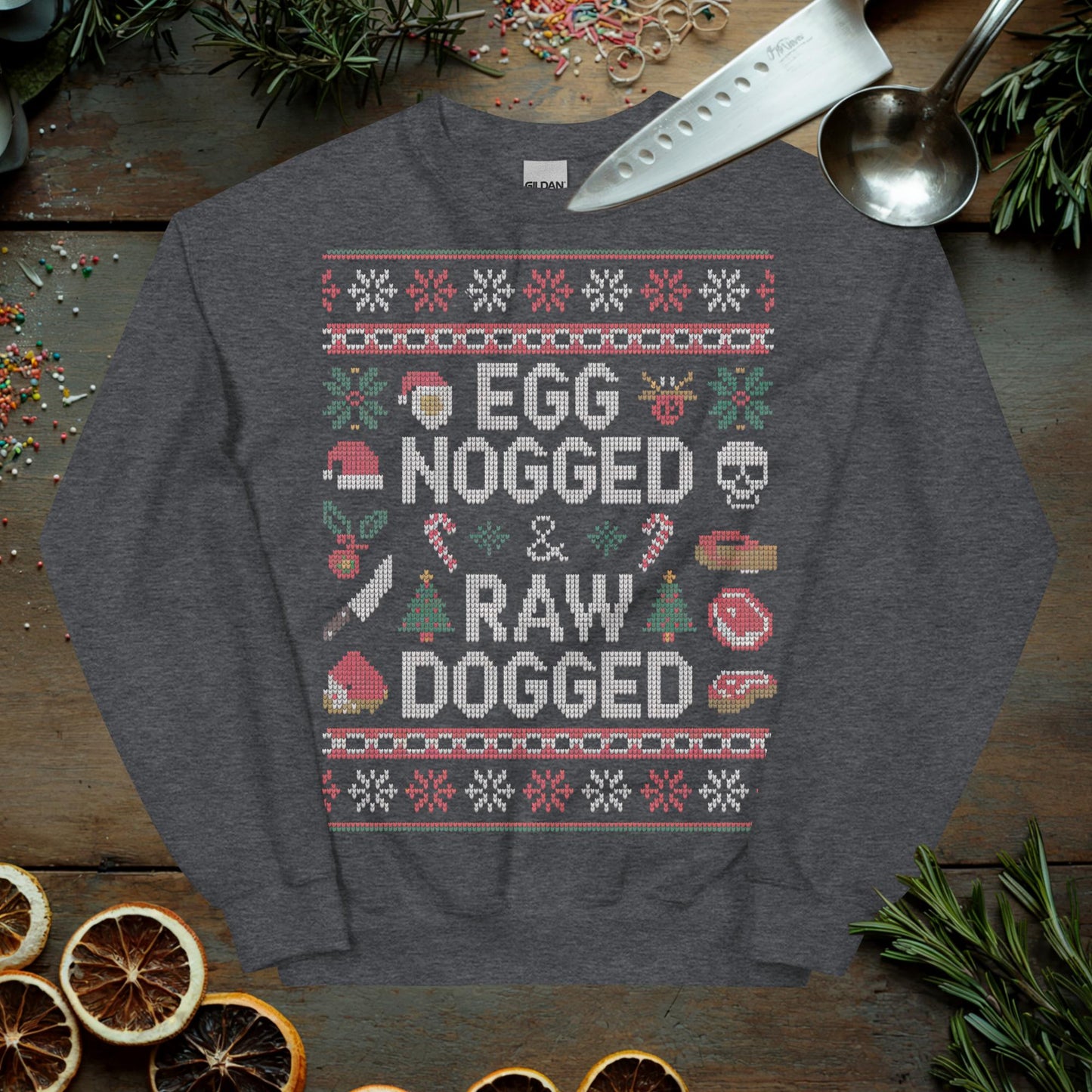 Chef Ugly Christmas Sweater