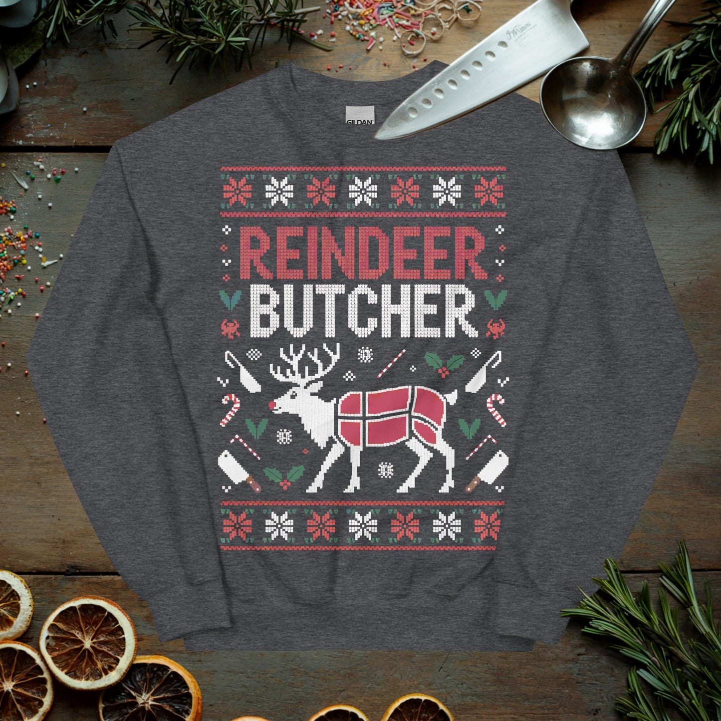 Chef Ugly Christmas Sweater