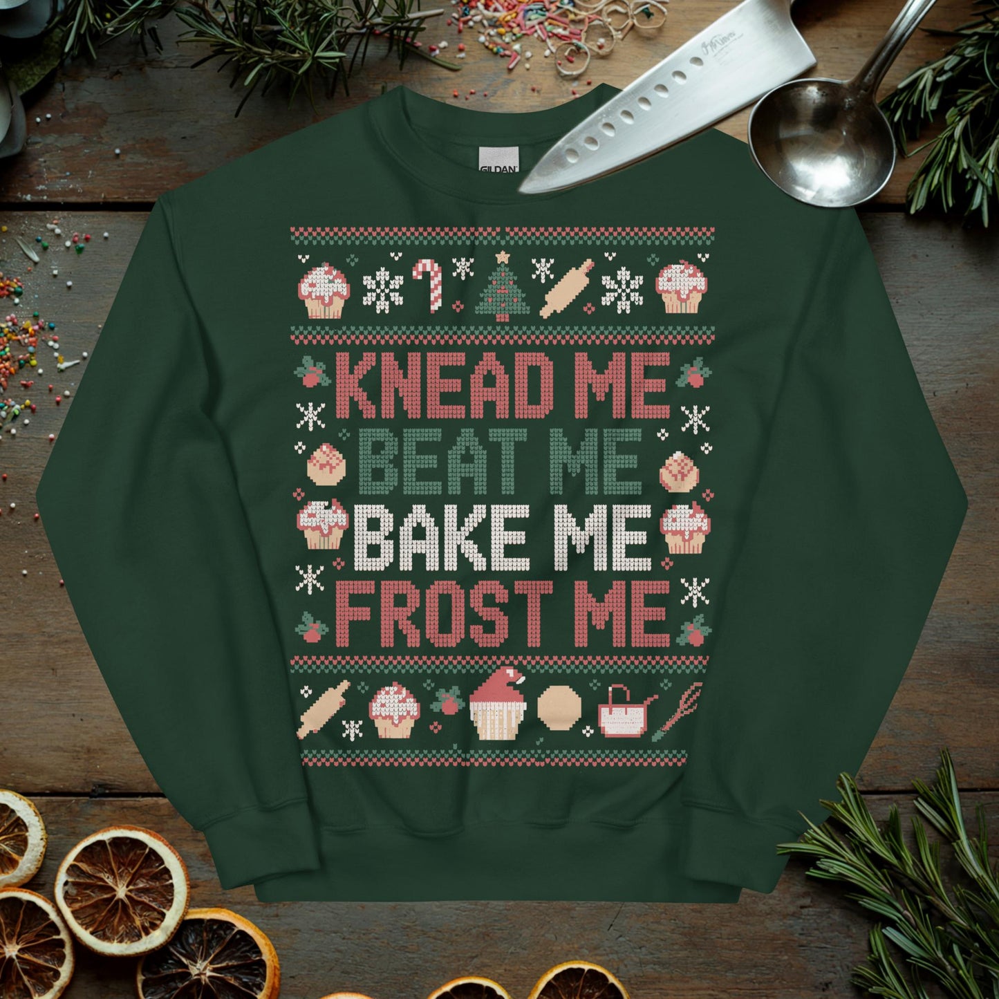 Baker Ugly Christmas Sweater