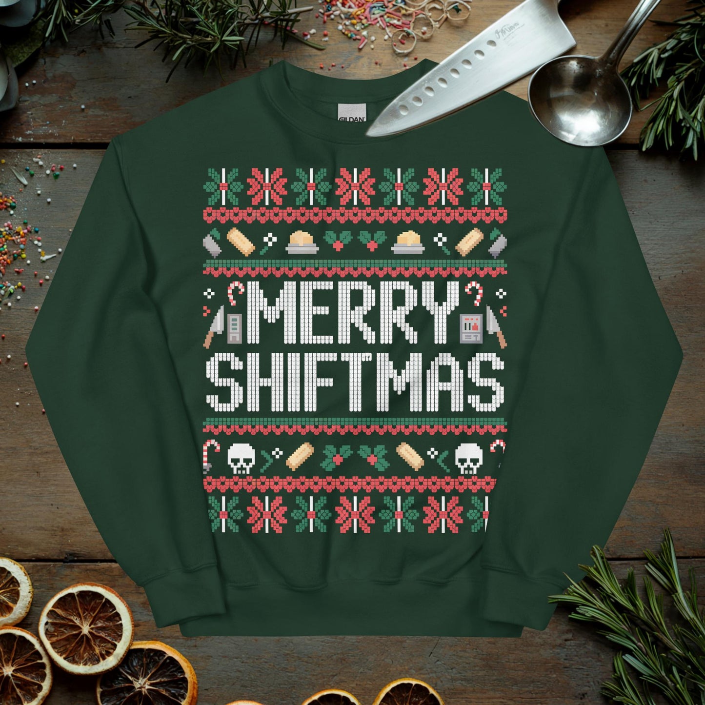 Chef Ugly Christmas Sweater