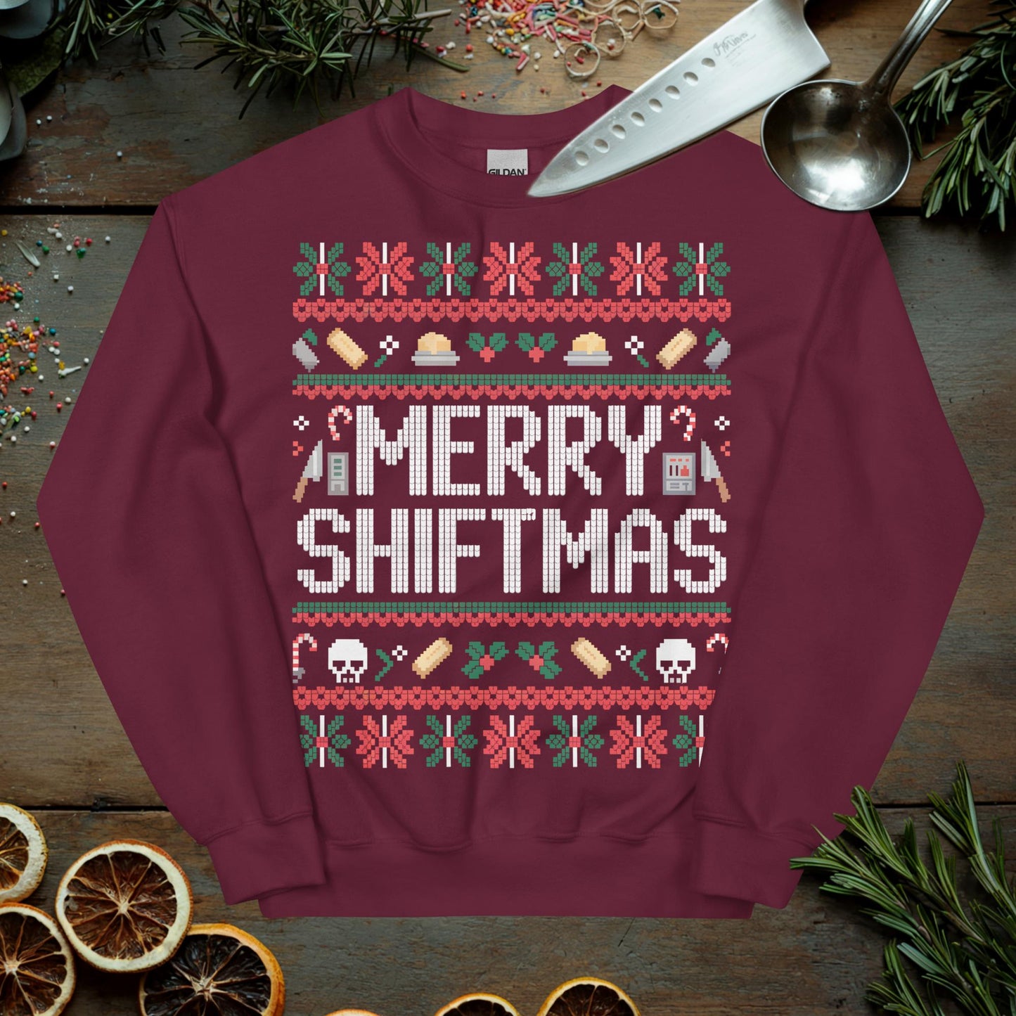 Chef Ugly Christmas Sweater
