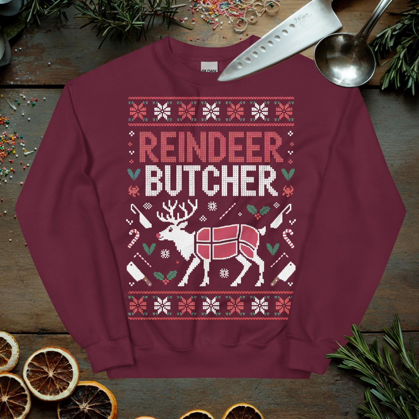 Chef Ugly Christmas Sweater