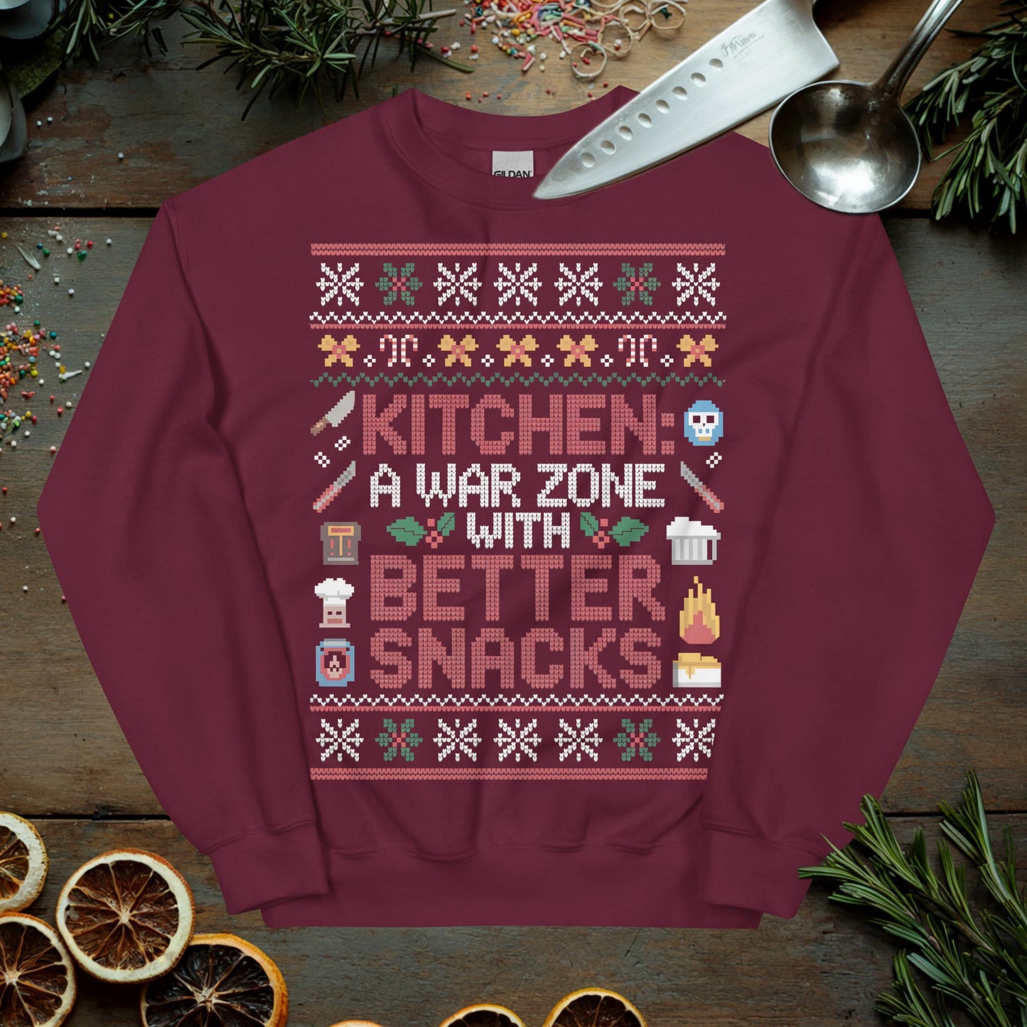 Chef Ugly Christmas Sweater