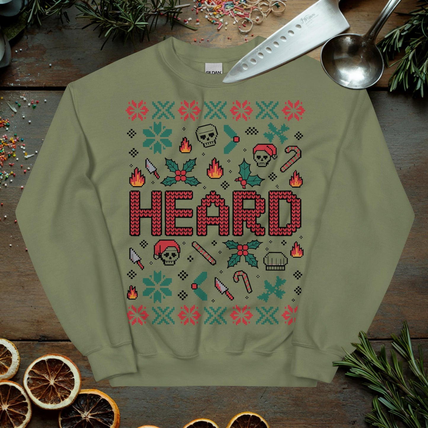Chef Ugly Christmas Sweater
