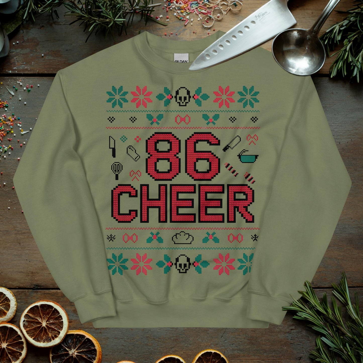 Chef Ugly Christmas Sweater