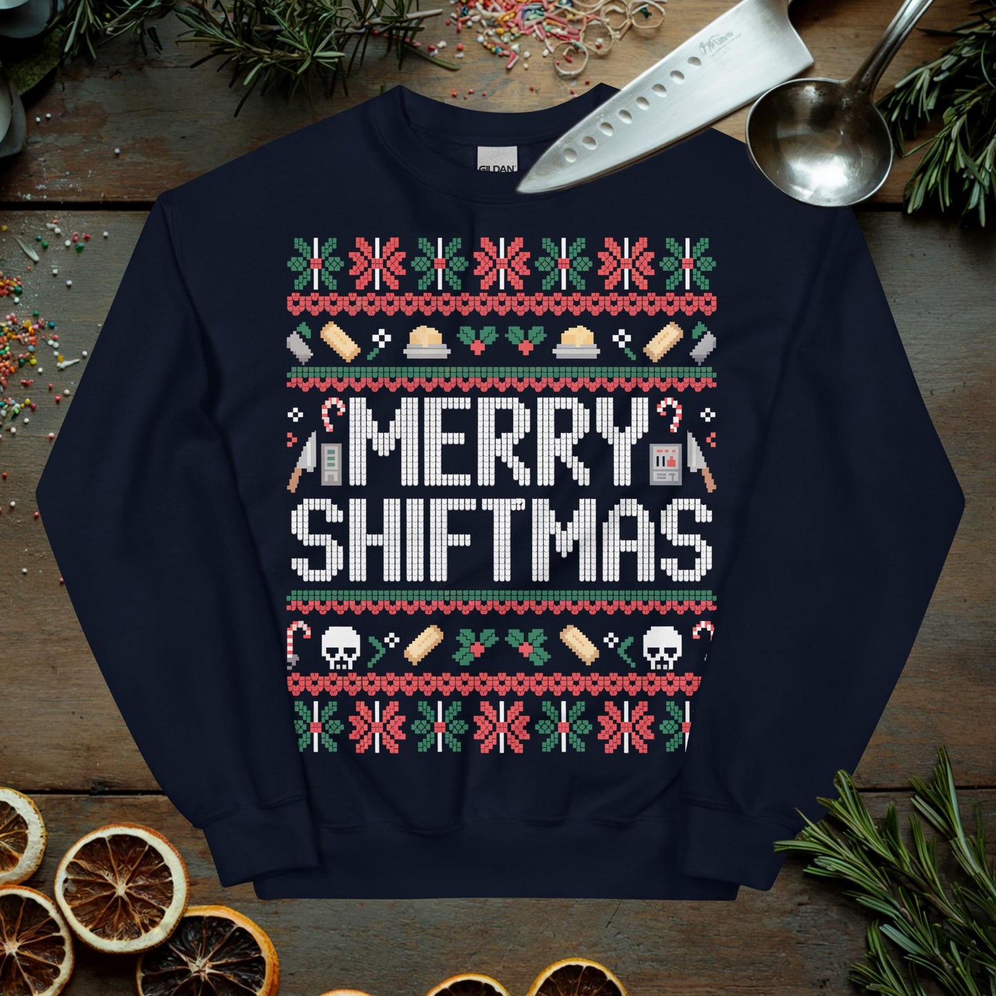 Chef Ugly Christmas Sweater