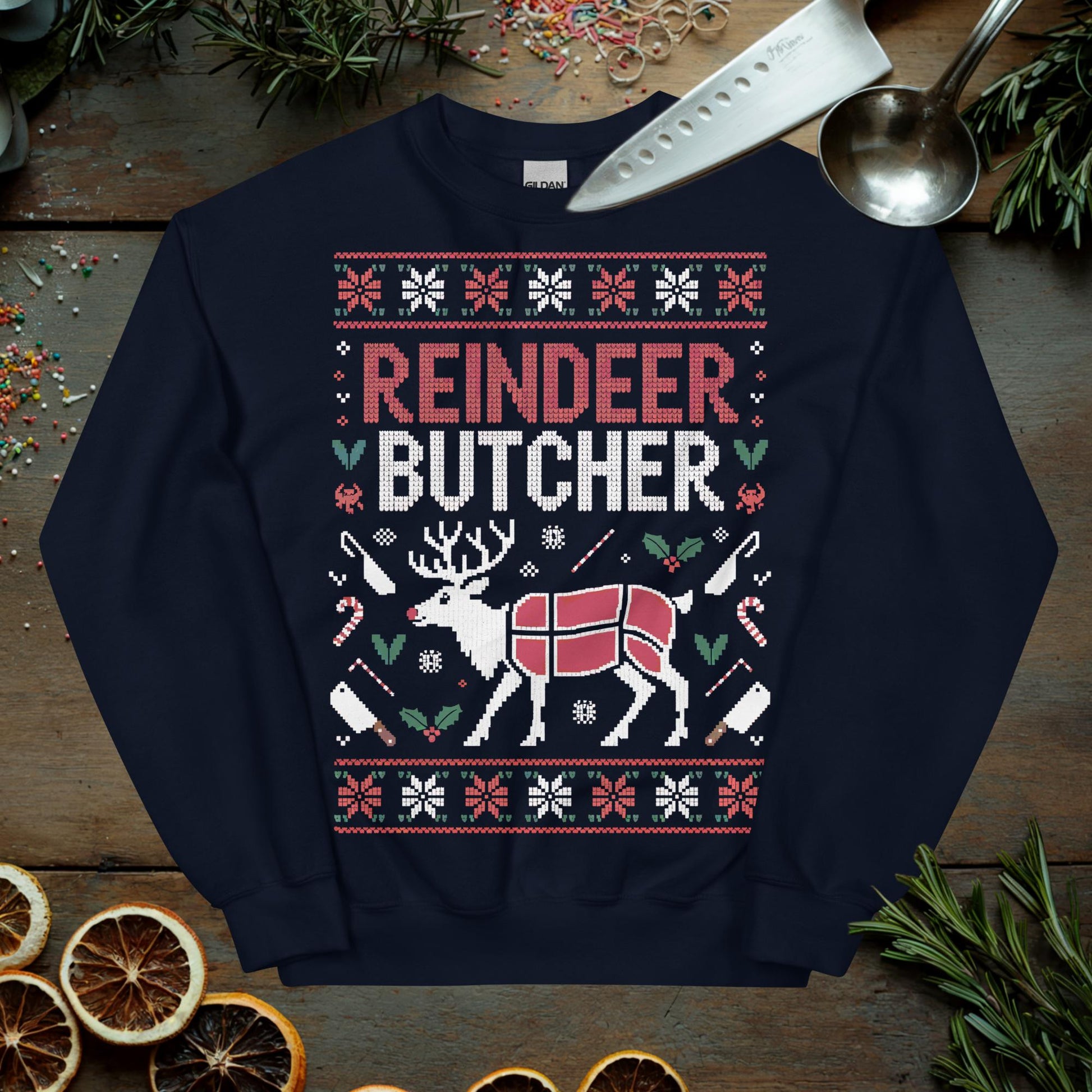 Chef Ugly Christmas Sweater