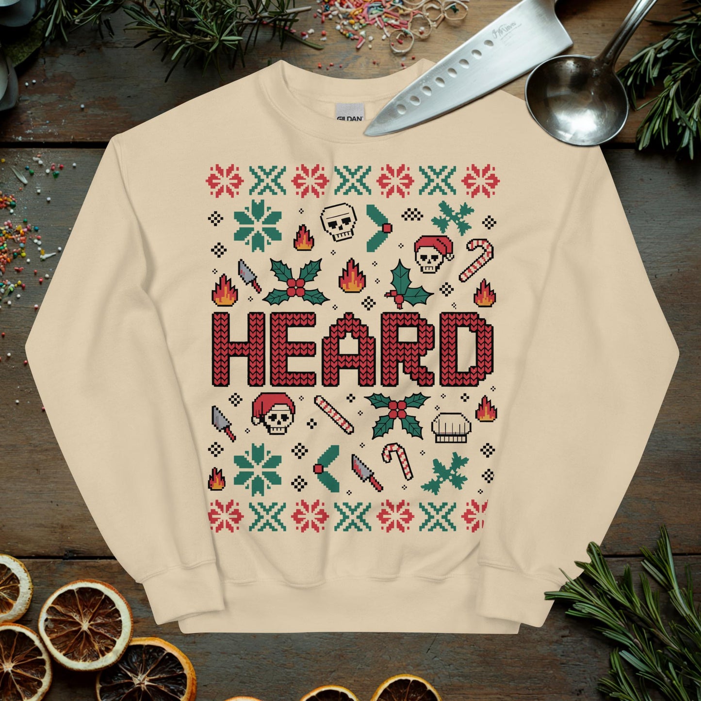 Chef Ugly Christmas Sweater