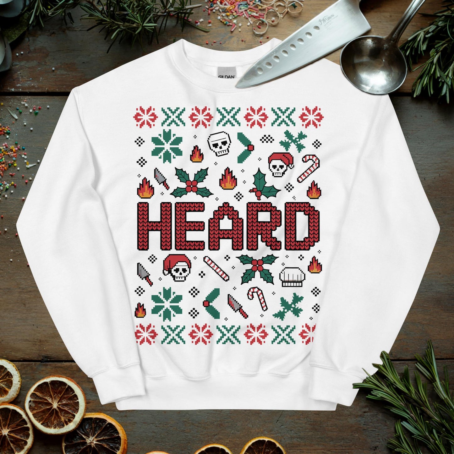 Chef Ugly Christmas Sweater