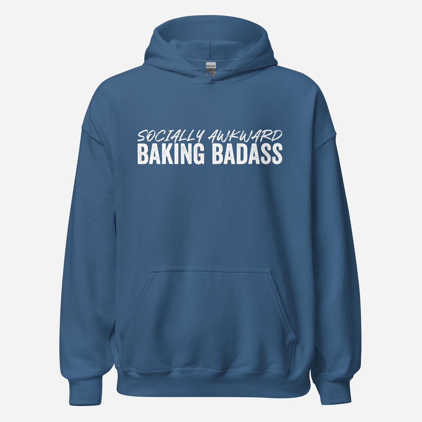 Socially Awkward Baking Badass Unisex Hoodie