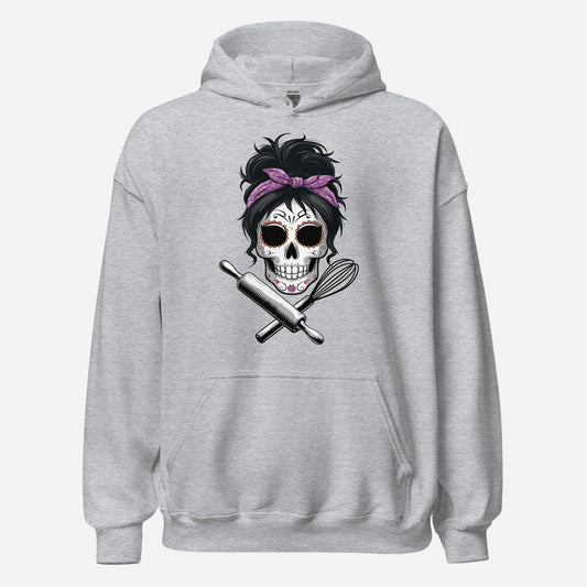 Sugar Skull Baker Unisex Hoodie