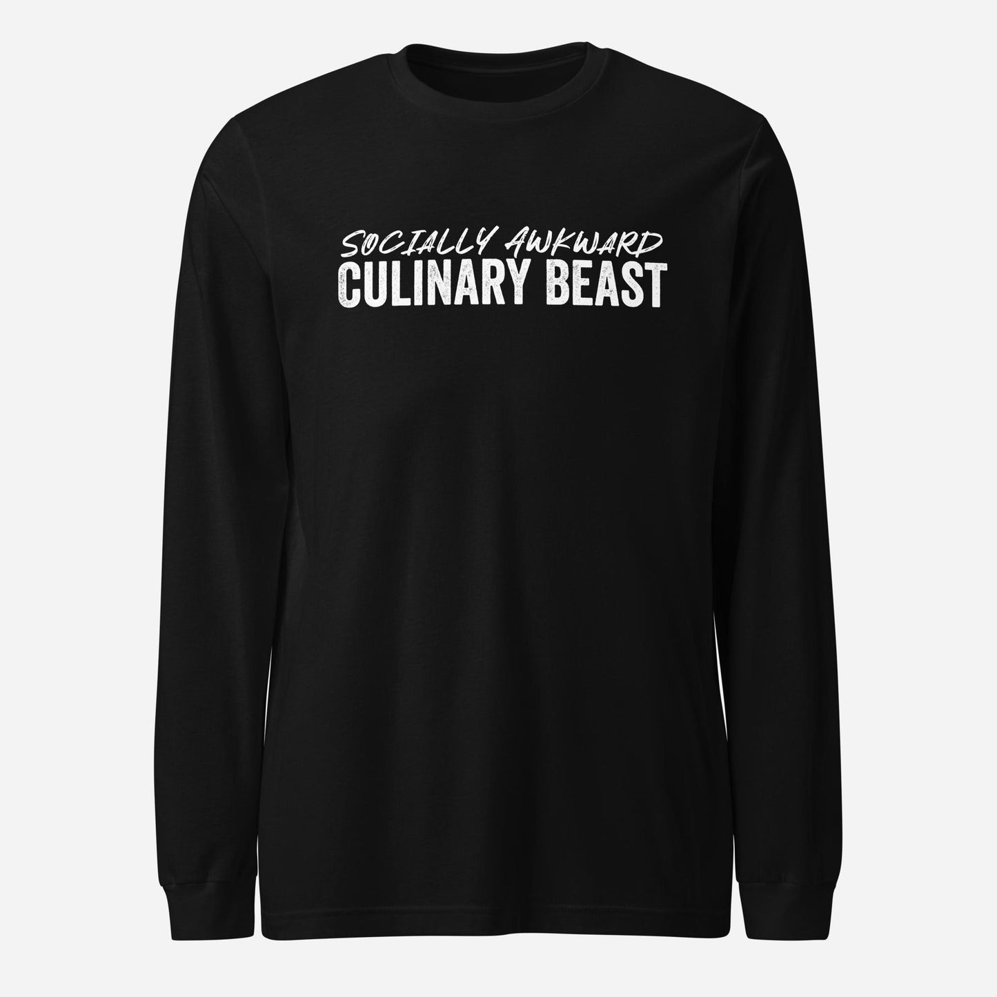 Socially Awkward Culinary Beast Unisex Long Sleeve Tee