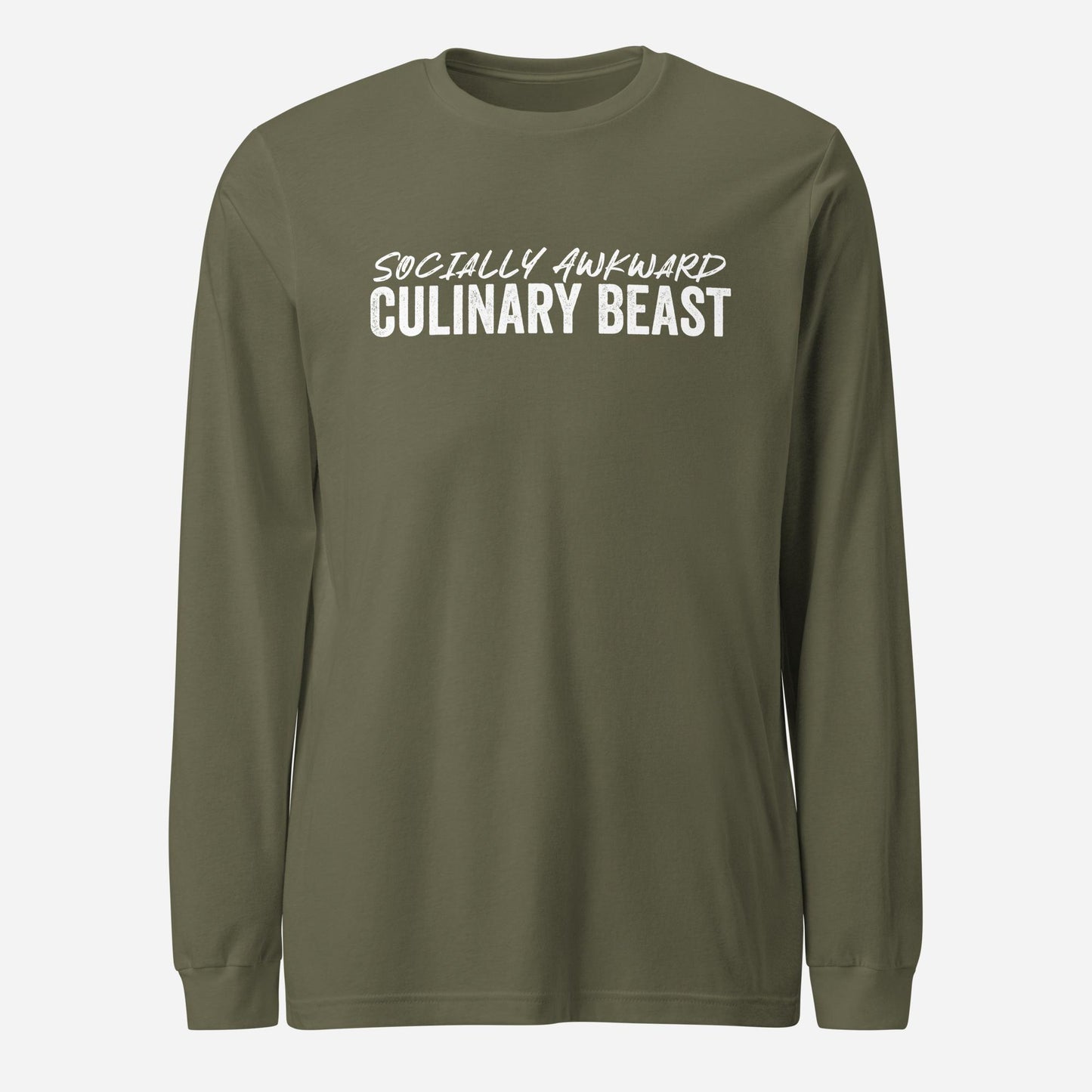 Socially Awkward Culinary Beast Unisex Long Sleeve Tee