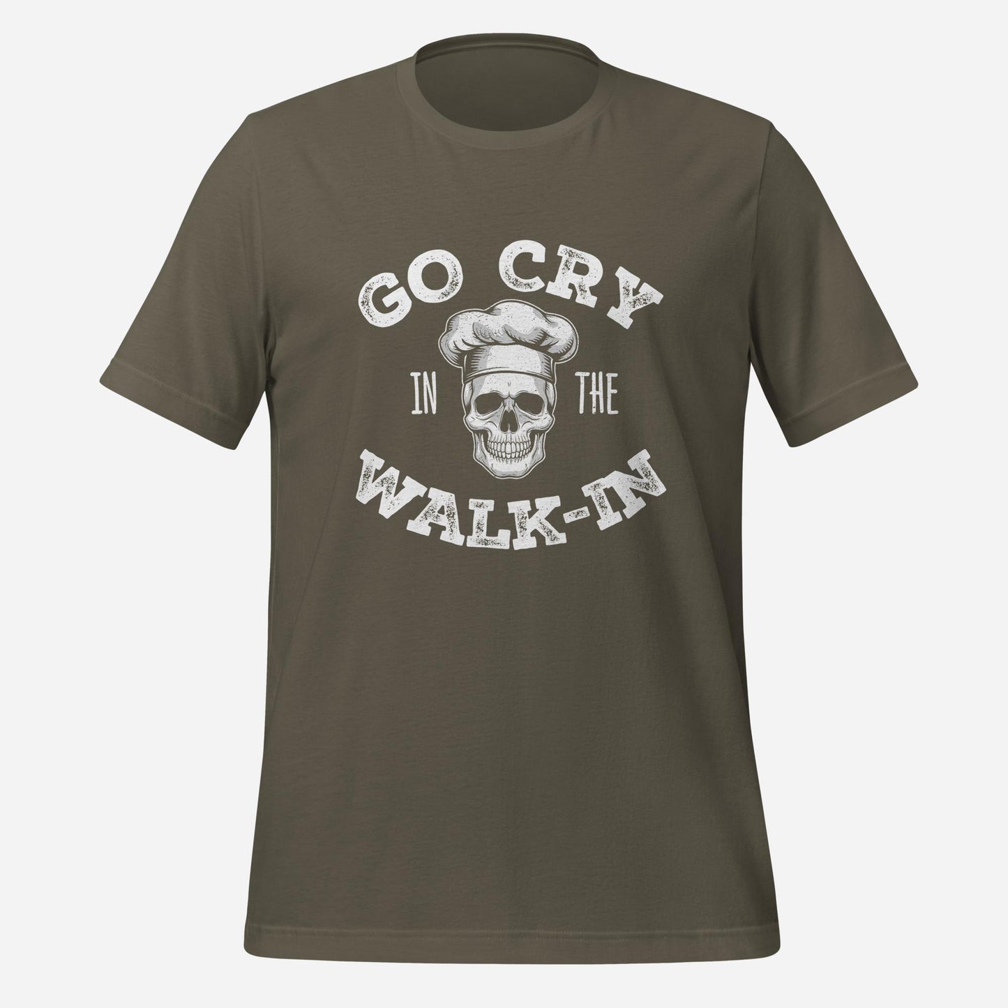 Go Cry in the Walk In Unisex t-shirt
