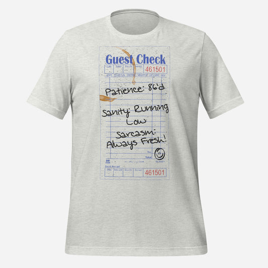 Guest Check Tee