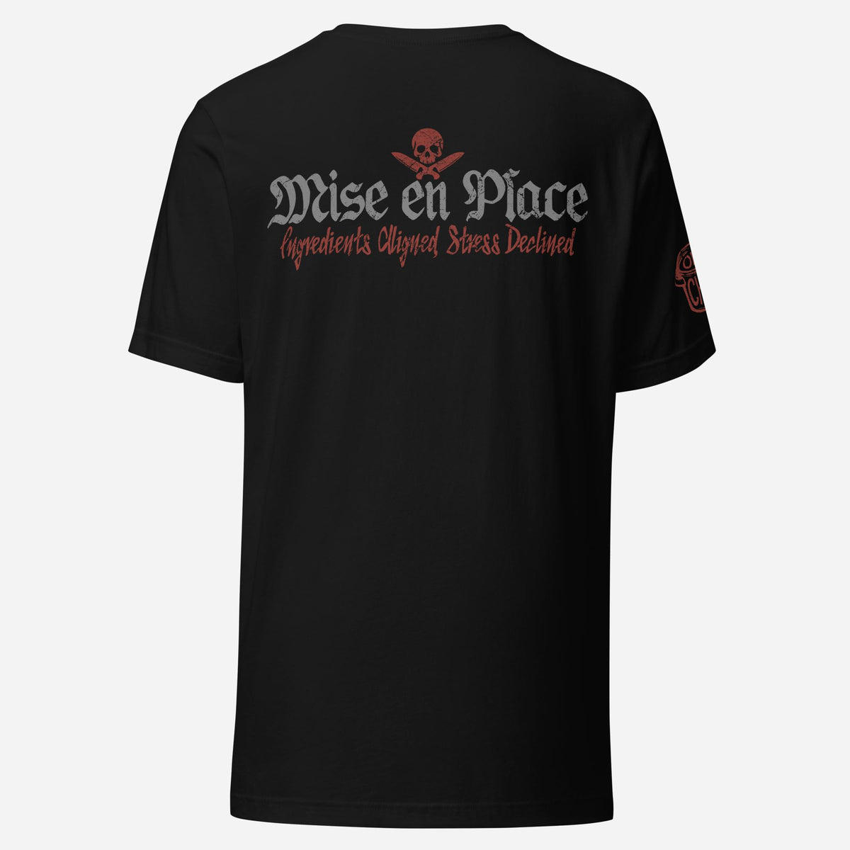 BACK PRINT Mise En Place Unisex Tee