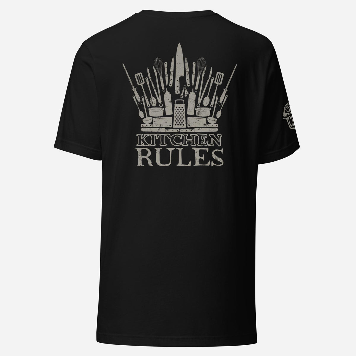 BACK PRINT Kitchen Rules Unisex Tee