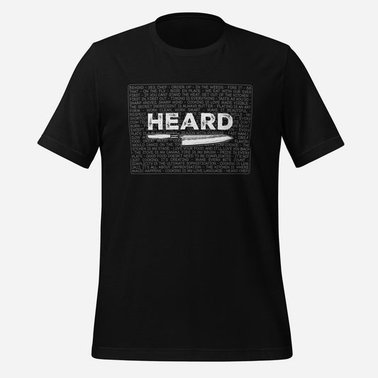 Heard Kitchen Phrase Unisex t-shirt