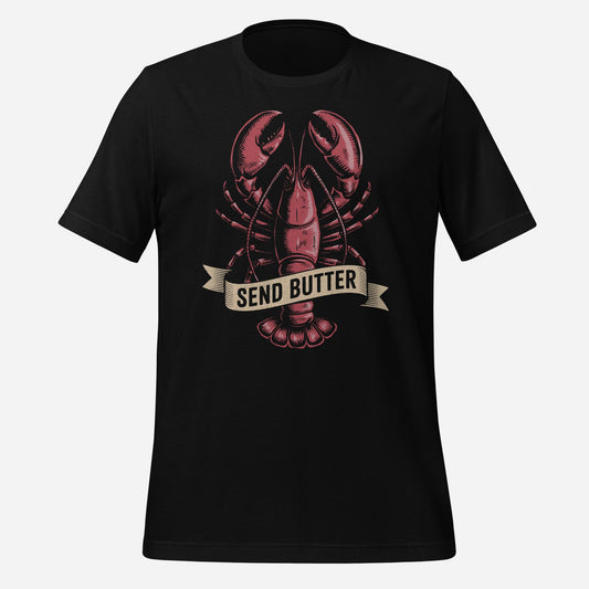 Send Butter Lobster Unisex t-shirt
