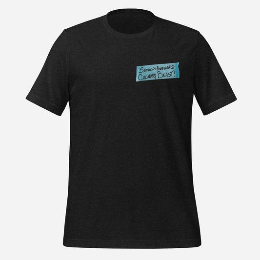 Socially Awkward Label Tape Chef Tee