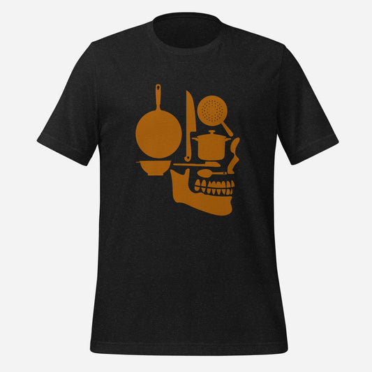 Skull Kitchen Halloween Unisex Tee