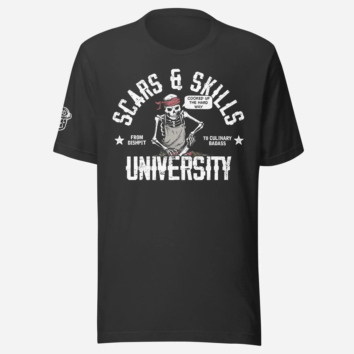 Scars & Skills University Unisex Tee - Odd Chef