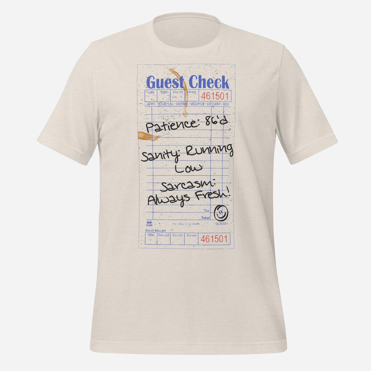 Guest Check Tee