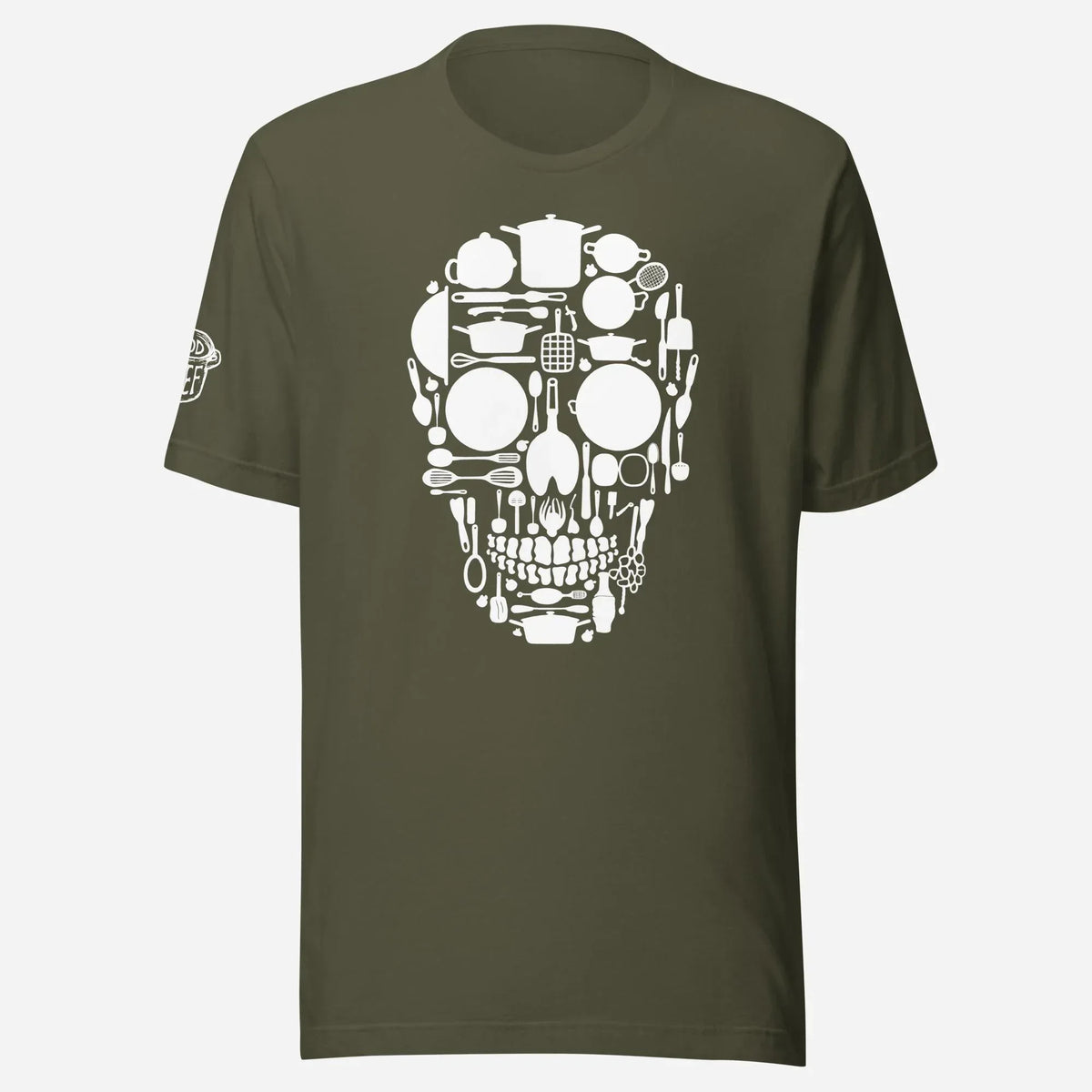 Skull Chef Kitchen Unisex Tee - Odd Chef