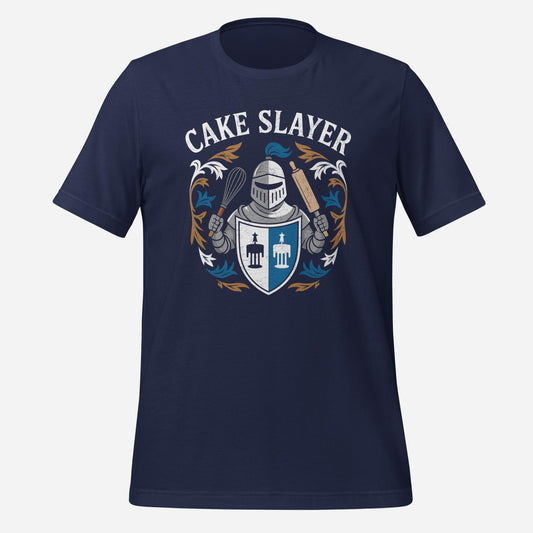 Cake Slayer Medieval Tee