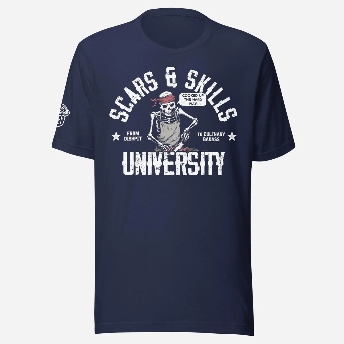 Scars & Skills University Unisex Tee - Odd Chef