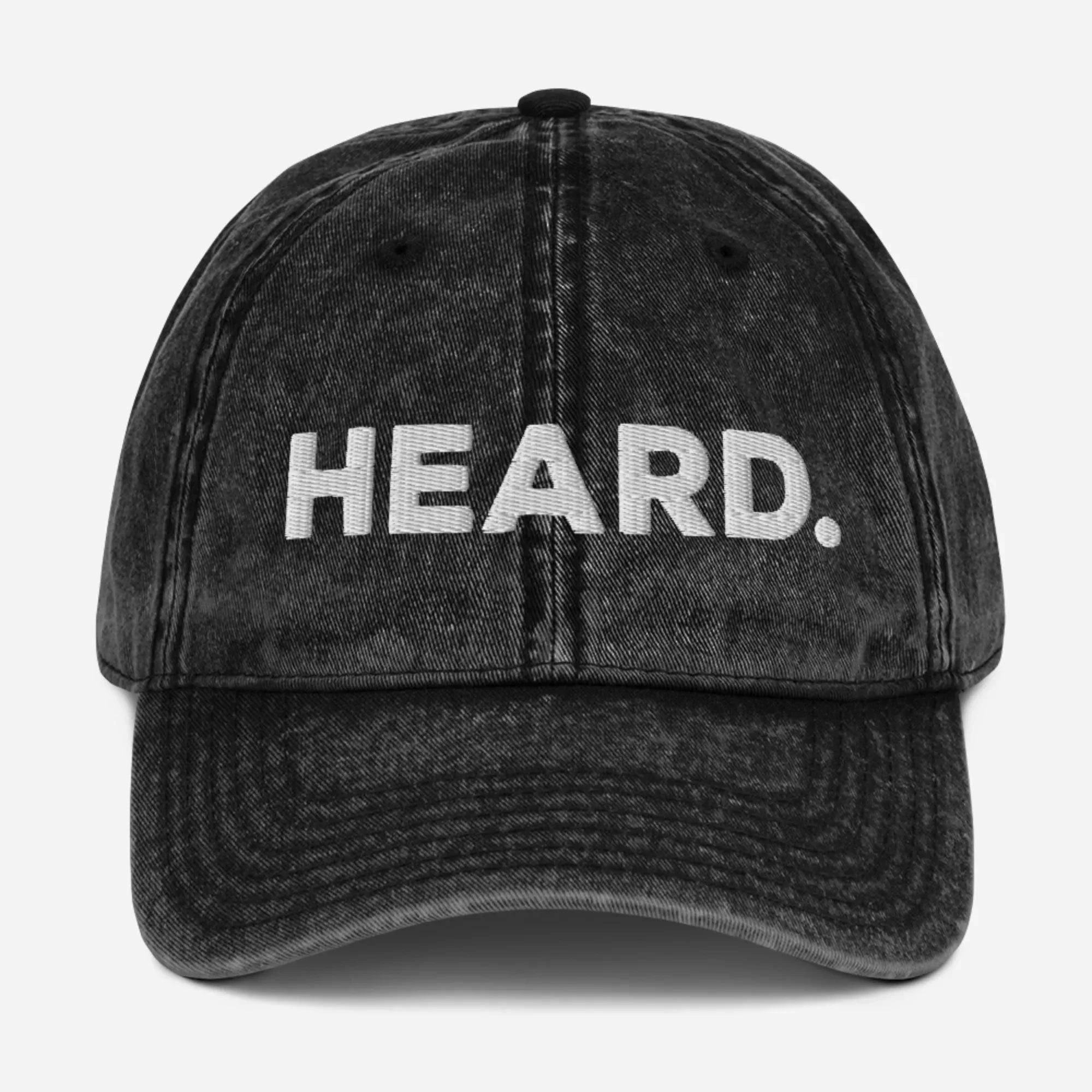 Heard Vintage Cotton Twill Hat [Embroidered] | Odd Chef display picture 1