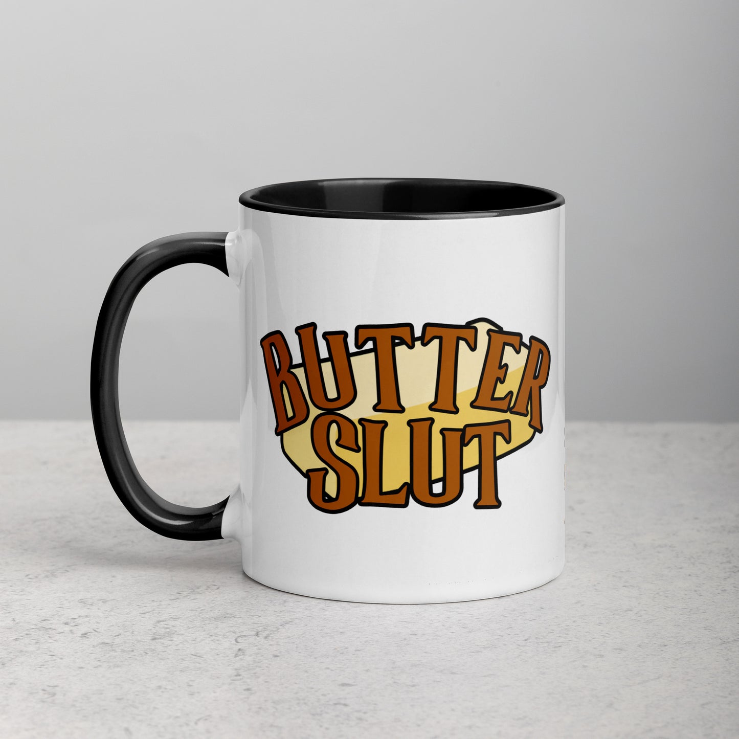 Butter Slut Mug with Color Inside