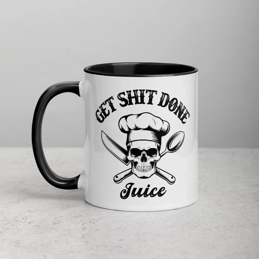 Get Shit Done Juice Mug with Color Inside - Odd Chef