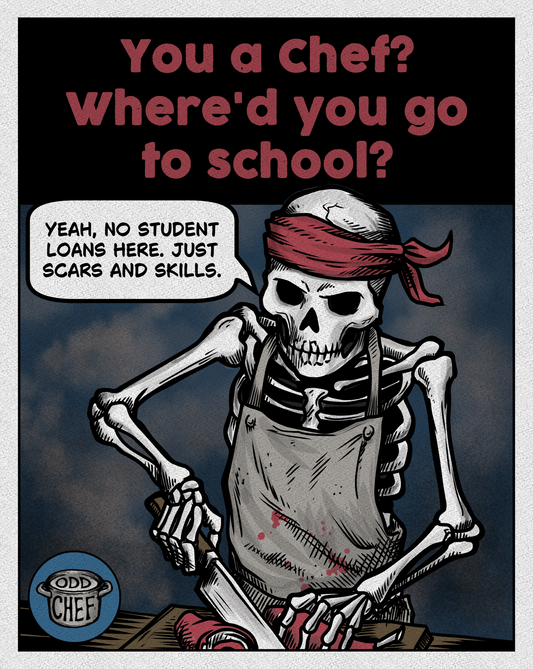 Odd Chef Comic Series #3 – Scars Over Student Loans