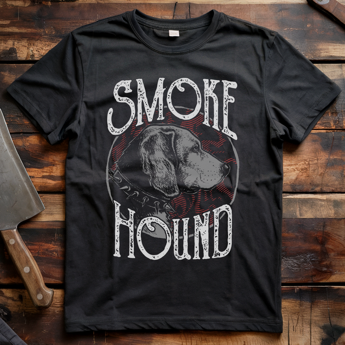 Meet Smoke Hound: A BBQ Shirt Drawn From Scratch for the Real Smoke Crowd