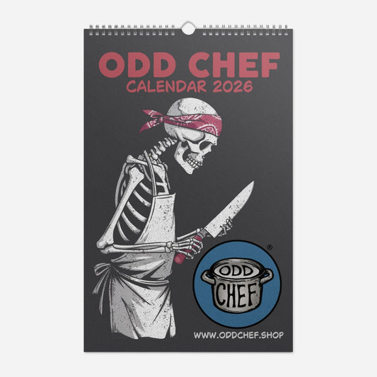 The Odd Chef Calendar 2026 – Best Gift for Chefs this Holiday
