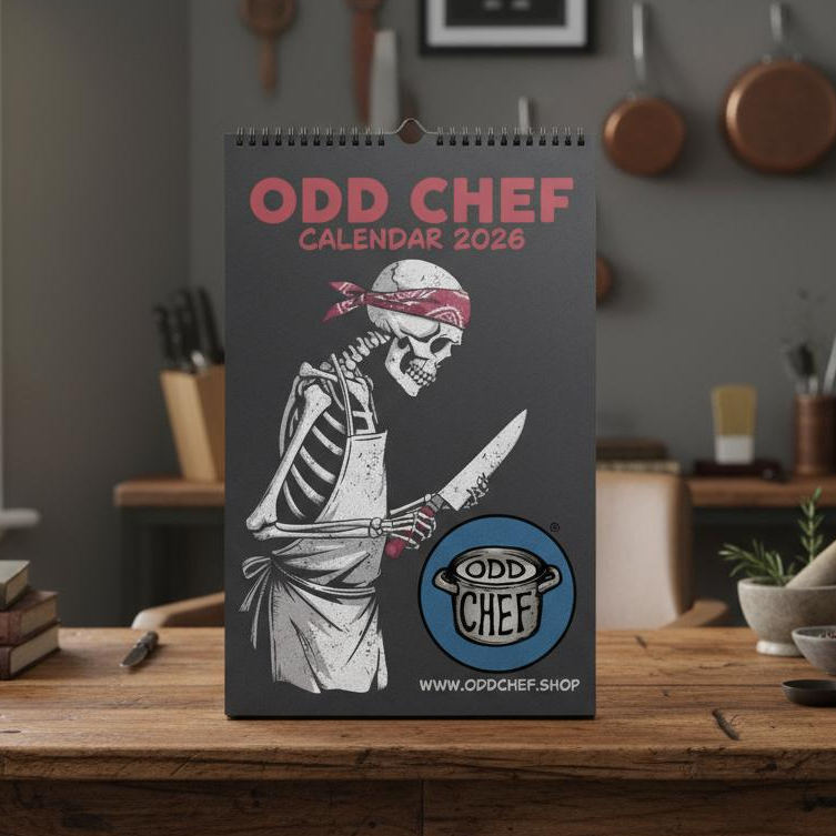 Odd Chef Calendar & Comic Wall Art